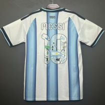 MESSI #10 Argentina 1:1 Home Fans Soccer Jersey 2026/27（Embroidery Font  刺绣字体 ）