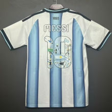 MESSI #10 Argentina 1:1 Home Fans Soccer Jersey 2026/27（Embroidery Font  刺绣字体 ）