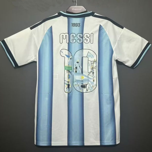 MESSI #10 Argentina 1:1 Home Fans Soccer Jersey 2026/27（Embroidery Font  刺绣字体 ）