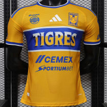 2026/27 Tigres Home Yellow Player Version Soccer Jersey