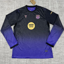 2026/27 BA  Away Black Purple Fans Long Sleeve Soccer Jersey