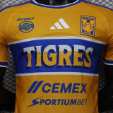 2026/27 Tigres Home Yellow Player Version Soccer Jersey