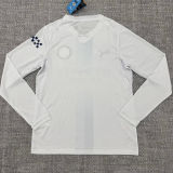 2026/27 Man City Away White Fans Long Sleeve Soccer Jersey