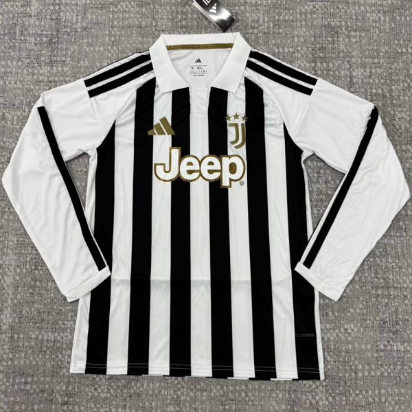 2026/27 JUV Home Fans Long Sleeve Soccer Jersey