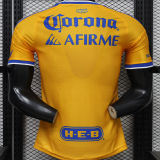 2026/27 Tigres Home Yellow Player Version Soccer Jersey