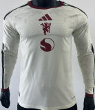 2026/27 M Utd Third Player Version Long Sleeve Soccer Jersey