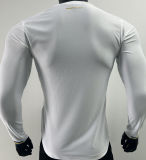 2026/27 MS Home White Player Version Long Sleeve Soccer Jersey