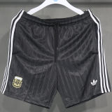 2026/27 Argentina Black Retro Style Shorts Pants