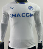 2026/27 MS Home White Player Version Long Sleeve Soccer Jersey