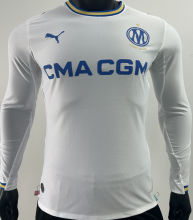 2026/27 MS Home White Player Version Long Sleeve Soccer Jersey