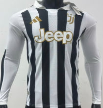2026/27 JUV Home Player Version Long Sleeve Soccer Jersey