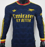 2026/27 ARS Away Blue Player Version Long Sleeve Soccer Jersey