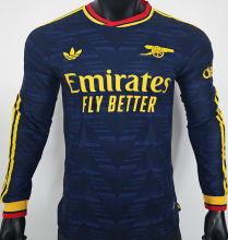 2026/27 ARS Away Blue Player Version Long Sleeve Soccer Jersey