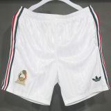 2026/27 Mexico White Retro Style Shorts Pants