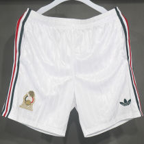 2026/27 Mexico White Retro Style Shorts Pants