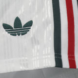 2026/27 Mexico White Retro Style Shorts Pants