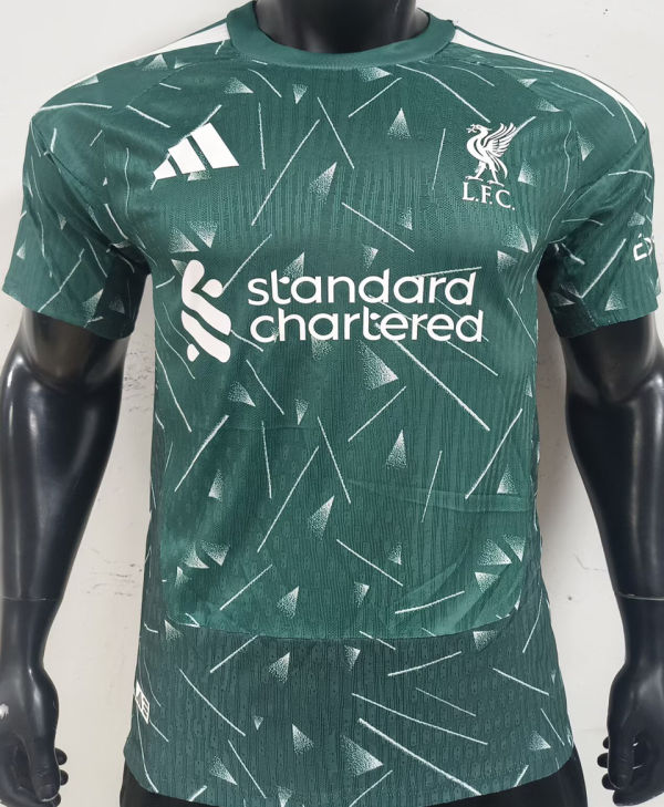 2026/27 LFC Goalkeeper Green Player Version Soccer Jersey