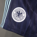 2026/27 Germany Royal Blue Retro Style Shorts Pants