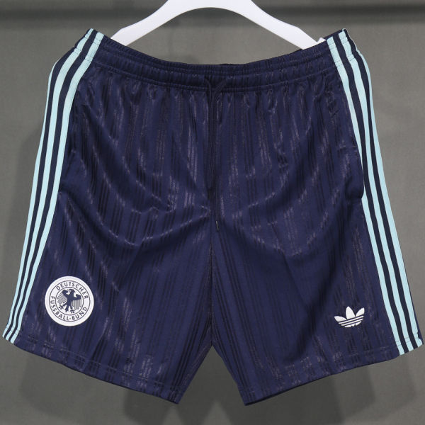 2026/27 Germany Royal Blue Retro Style Shorts Pants