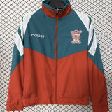 1993 LFC Green Red Retro Windbreaker