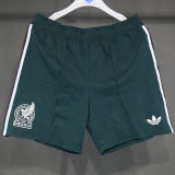 2026/27 Mexico Away Green Player Version Shorts Pants A+球员版