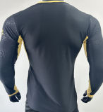 2026/27 Man City Third Black Player Version Long Sleeve Soccer Jersey