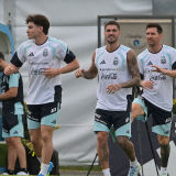 2026/27 Argentina Training Player Version Shorts Pants A+球员版