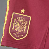 2026/27 Spain Away Red Player Version Shorts Pants A+球员版