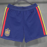 2026/27 Spain Home Dark Blue Player Version Shorts Pants A+球员版
