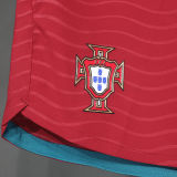 2026/27 Portugal Home Red Player Version Shorts Pants A+球员版