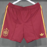 2026/27 Spain Away Red Player Version Shorts Pants A+球员版