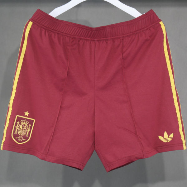2026/27 Spain Away Red Player Version Shorts Pants A+球员版