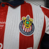 2026/27 Chivas Home Player Version Soccer Jersey