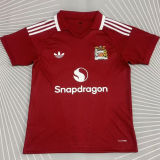2026/27 M Utd 125TH Anniversary Red Fans Soccer Jersey