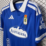 2026/27 Real Oviedo Home Blue Fans Soccer Jersey