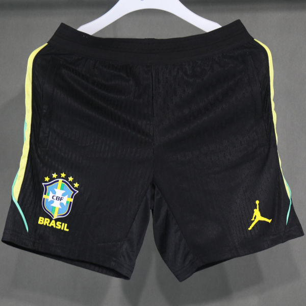 2026/27 Brazil Black Training Player Version Shorts Pants A+球员版