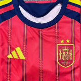 2026/27 Spain 1:1 Quality Home Red Fans Soccer Jersey （2 Stars 2星）