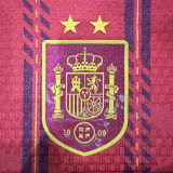 2026/27 Spain Home Red Player Version Soccer Jersey （2 Stars 2星）