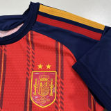 2026/27 Spain Home Red Player Version Soccer Jersey （2 Stars 2星）