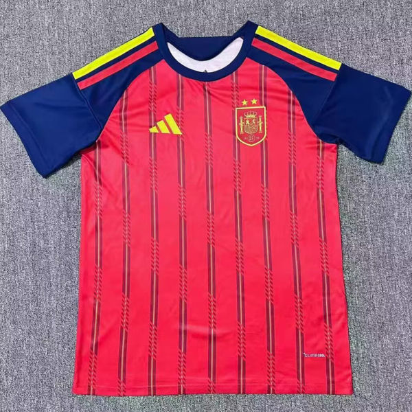 2026/27 Spain 1:1 Quality Home Red Fans Soccer Jersey （2 Stars 2星）