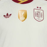 2026/27 Spain Away White Women Soccer Jersey 女 （2 Stars 2星）