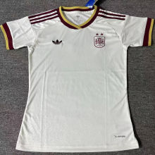 2026/27 Spain Away White Women Soccer Jersey 女 （2 Stars 2星）