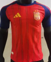 2026/27 Spain Home Red Player Version Soccer Jersey （2 Stars 2星）