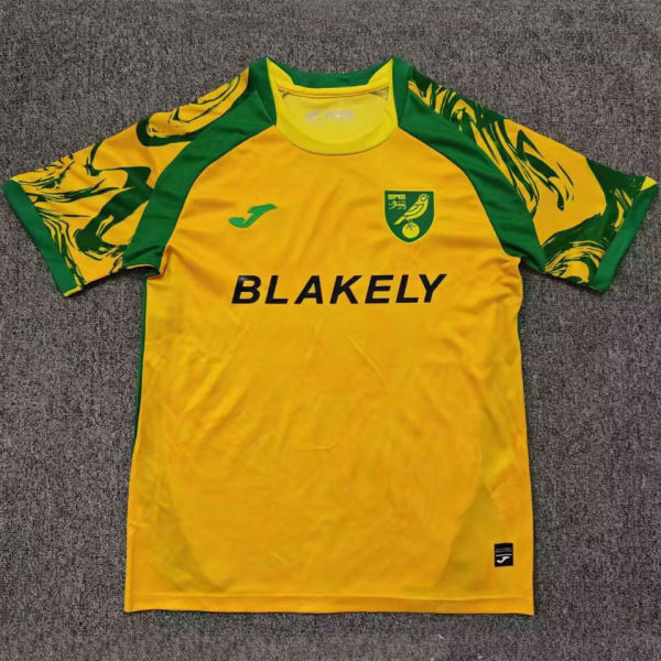 2026/27 Norwich Home Yellow Fans Soccer Jersey