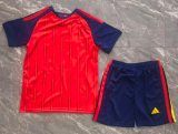 2026/27 Spain Home Red Kids Soccer Jersey （2 Stars 2星）