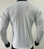 2026/27 PSG Away White Player Version Long Sleeve Soccer Jersey 2 Stars 带2星