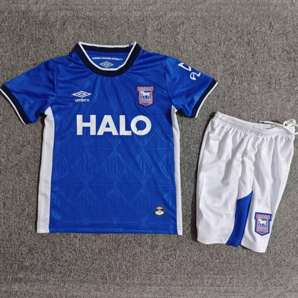 2026/27 Ipswich Town Home Blue Kids Soccer Jersey