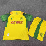 2026/27 Nantes Home Yellow Kids Soccer Jersey
