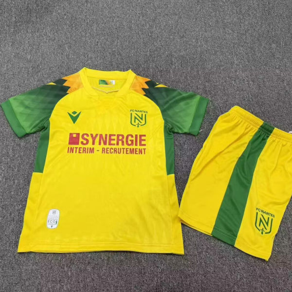2026/27 Nantes Home Yellow Kids Soccer Jersey