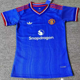 2026/27 M Utd Away Blue Women Soccer Jersey 女